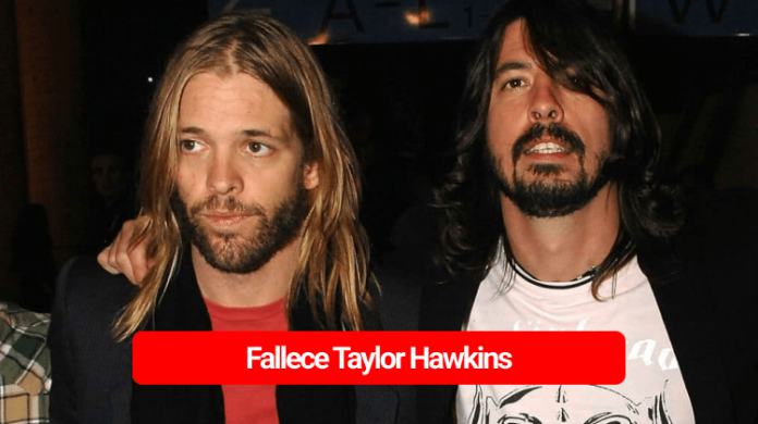 La música de luto_ falleció baterista de Foo Fighters, Taylor Hawkins